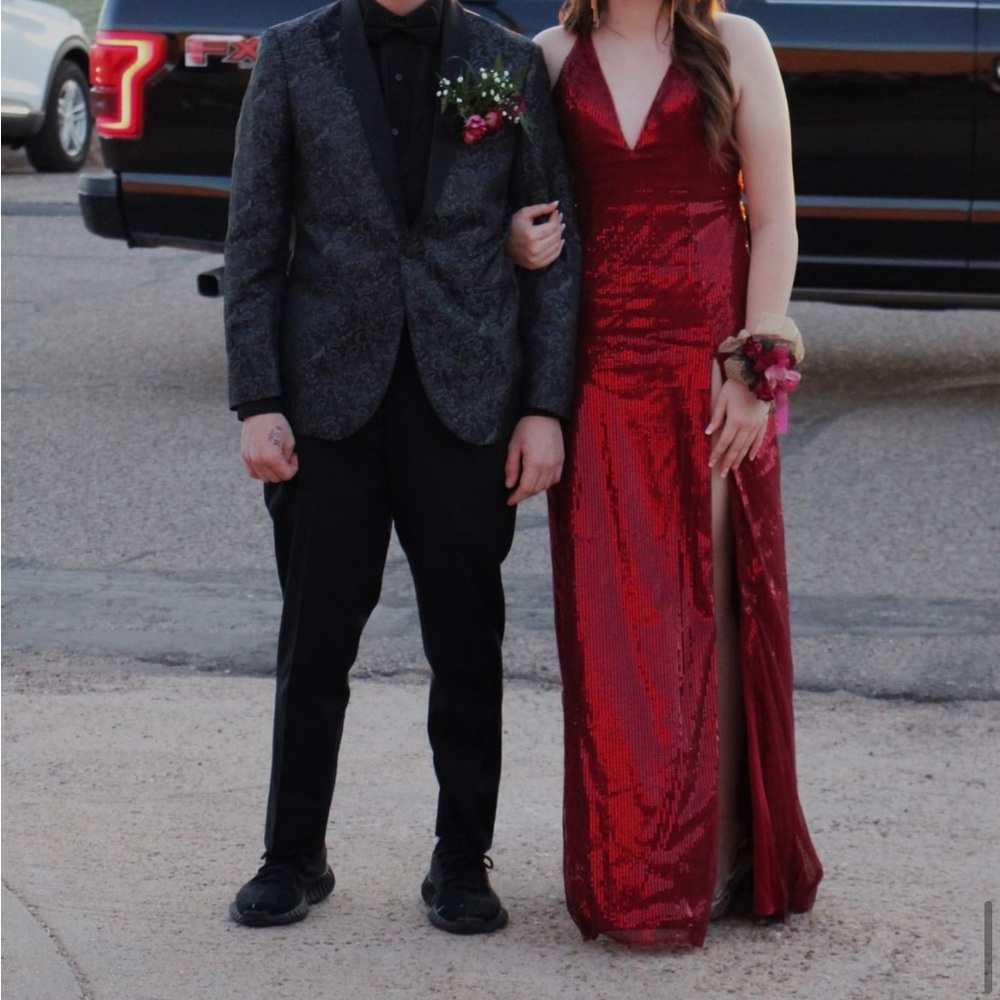 RED PROM DRESS